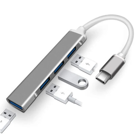 BORG USB Type-C Multi-hub 4 Ports | Giga Informatika