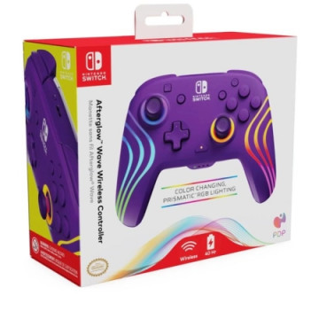 PDP Nintendo Switch Wave Controller Wireless Purple | Giga Informatika