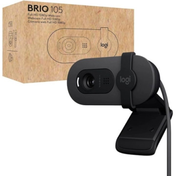 Logitech Webcam Brio 105 Graphite | Giga Informatika