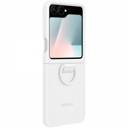 Samsung Galaxy Z Flip silikonska maskica bijela | Giga Informatika