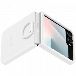 Samsung Galaxy Z Flip silikonska maskica bijela | Giga Informatika