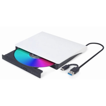 Gembird DVD-RW USB 3.1 Slim External White | Giga Informatika