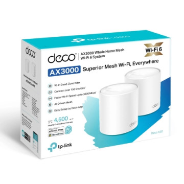 TP-Link Deco X50 (2-PACK) AX3000 Whole Home Mesh W | Giga Informatika