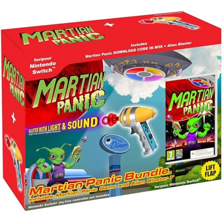 Martian Panic Game and Blaster /Switch | Giga Informatika