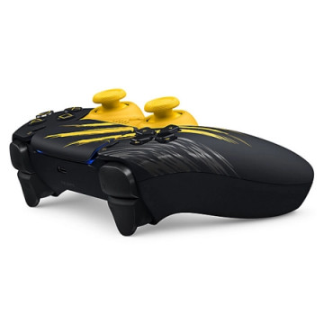 SONY Playstation 5 Dualsense Controller Wireless  Marvels Wolverine Battle Yellow Limited Edition