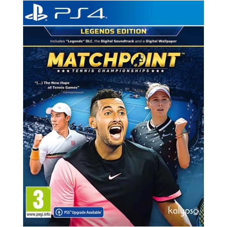 SONY Matchpoint: Tennis Championships - Legends Edition /PS4