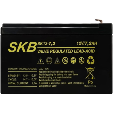 SKB Akumulatorska baterija 12V 7.2Ah | Giga Informatika