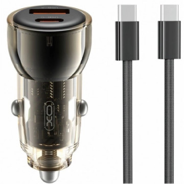 XO CC60 Car charger 60W + Type-C Cable | Giga Informatika