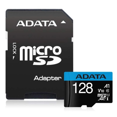 ADATA MicroSD Premier Memory Card 128GB A1 Class10 | Giga Informatika