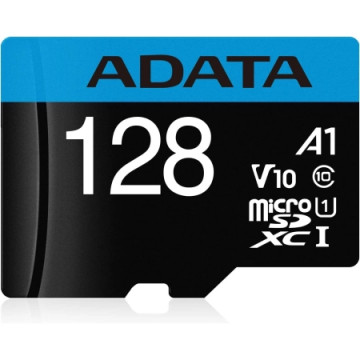 ADATA MicroSD Premier Memory Card 128GB A1 Class10 | Giga Informatika