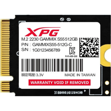 ADATA SSD 512GB Gammix S55 M.2 NVMe + adapter | Giga Informatika