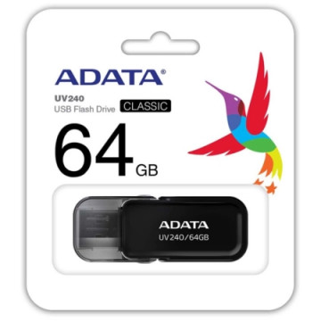 ADATA USB Memorija UV240 64GB USB 2.0 | Giga Informatika