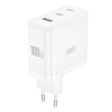 XO Charger CE35 2x USB-C + USB-A 100W Fast Charger | Giga Informatika