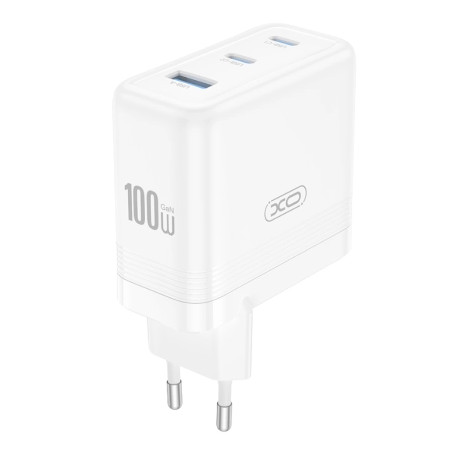 XO Charger CE35 2x USB-C + USB-A 100W Fast Charger | Giga Informatika