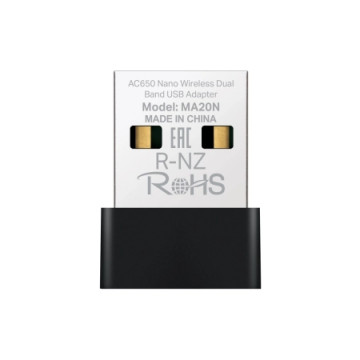 Mercusys MA20N AC650 Wireless Nano USB Adapter | Giga Informatika