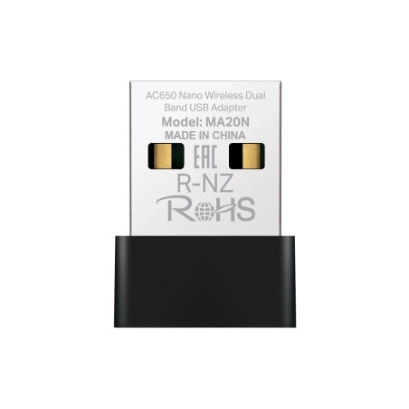 Mercusys MA20N AC650 Wireless Nano USB Adapter | Giga Informatika