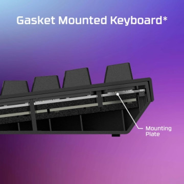 HyperX Gaming Mehanička Tastatura Alloy Rise 75 HX Red 7G7A4AA