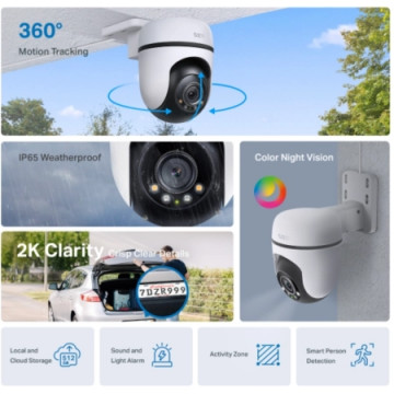 TP-Link Outdoor Pan/Tilt Wi-Fi Camera Tapo C510W | Giga Informatika