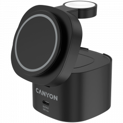 Bežična punjač stanica Canyon 4 in 1 Qi2 30W | Giga Informatika