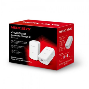 Mercusys MP500 AV1000 Gigabit Powerline Kit 1000 M | Giga Informatika