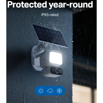 TP-Link Outdoor Solar-Powered Wi-Fi Floodlight Pan | Giga Informatika