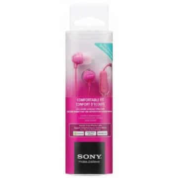 Sony In-ear Slušalice sa mikrofonom EX-15 Pink