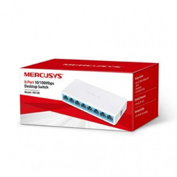 Mercusys MS108 Desktop Switch 8x10/100 | Giga Informatika