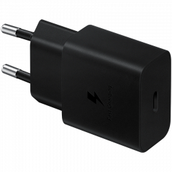 Samsung 15W USB-C punjač za mobitel, crni | Giga Informatika