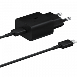 Samsung 15W USB-C punjač za mobitel, crni | Giga Informatika
