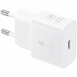 Samsung 25W USB-C punjač, bijeli | Giga | Giga Informatika