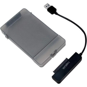 LogiLink Adapter USB 3.0 to SATA with Case AU0037 | Giga Informatika