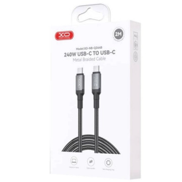 XO High Power Type-C Cable 2m NB-Q264B 240W