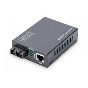 Digitus DN-82121 media konverter SC/RJ45 singlemod 20km gigabit