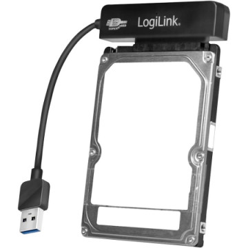 LogiLink Adapter USB 3.0 to SATA with Case AU0037 | Giga Informatika