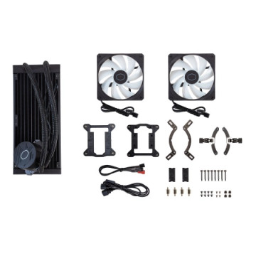 Cooler Master CPU MasterLiquid Cooler ML240L CORE  | Giga Informatika