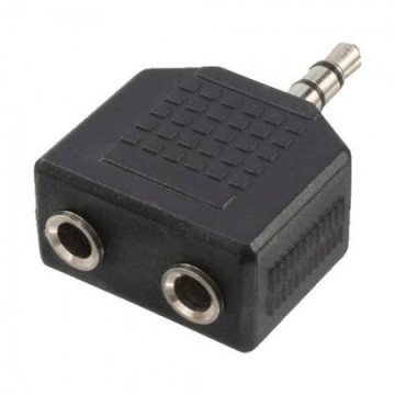 LogiLink Audio adapter 3.5mm to 2x3.5mm M/F CA1002 | Giga Informatika