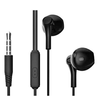 XO In-Ear Slušalice sa mikrofonom EP39 Black | Giga Informatika
