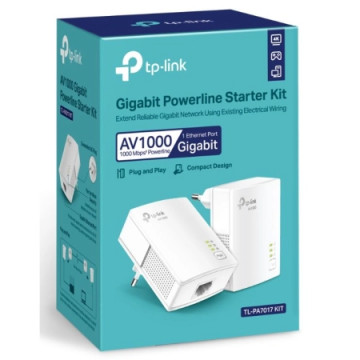 TP-Link TL-PA7017 AV1000 Gigabit Powerline Starter | Giga Informatika