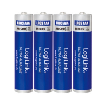 Logilink Baterije AAA Alkaline LR03B4 4KOM | Giga Informatika