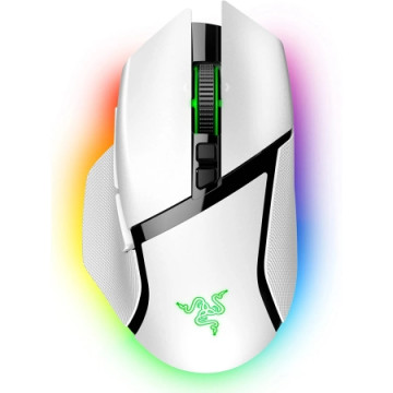 Razer Gaming Miš Basilisk V3 Pro RGB White Wireless | Giga Informatika