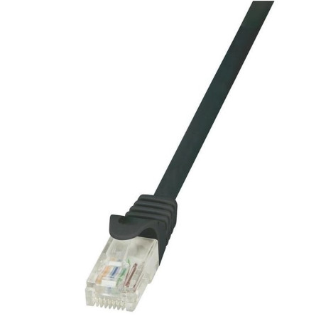 LogiLink CAT5e Patch Cable U/UTP 3m CP1063U Black | Giga Informatika