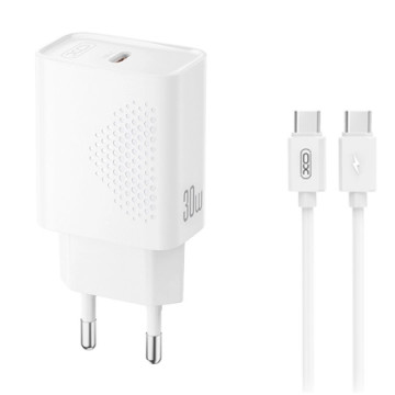XO L162 30W Type-C Fast Charger + Type-C cable | Giga Informatika