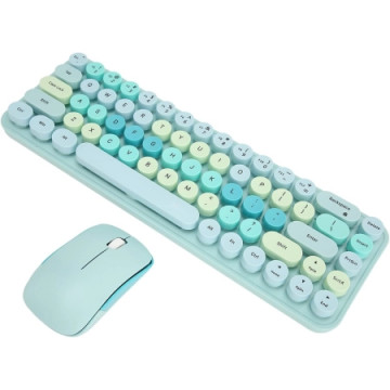 MOFII Desktop set Wireless Green | Giga Informatika