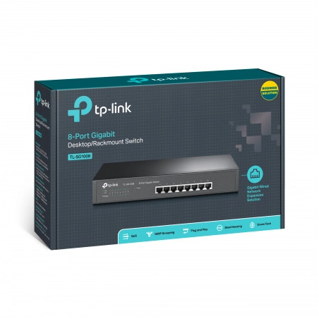 TP-Link TL-SG1008 Switch 8x10/100/1000 | Giga Informatika