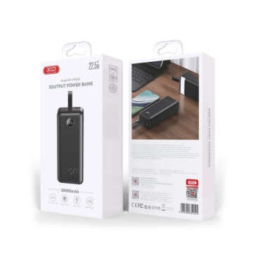 XO Mobile Power Bank 30000mAh PR240 | Giga Informatika