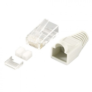 LogiLink CAT6 Connector RJ45 Shielded 100KOM MP0021 | Giga Informatika