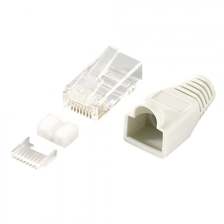 LogiLink CAT6 Connector RJ45 Shielded 100KOM MP0021 | Giga Informatika