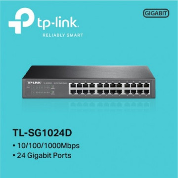 TP-Link TL-SG1024D Switch 24x10/100/1000 | Giga Informatika