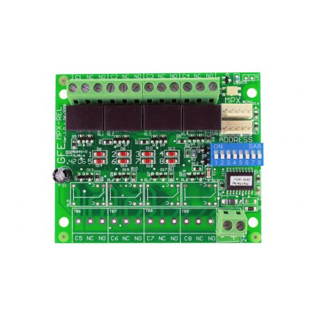 Modul sa 8 relejnih izlaza za Junior i Juno NET ad | Giga Informatika