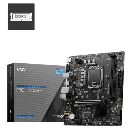 MSI MB H610M-E DDR5 | Giga Informatika